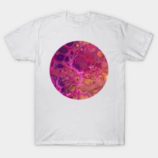 Pink Passion / Acrylic Pouring T-Shirt